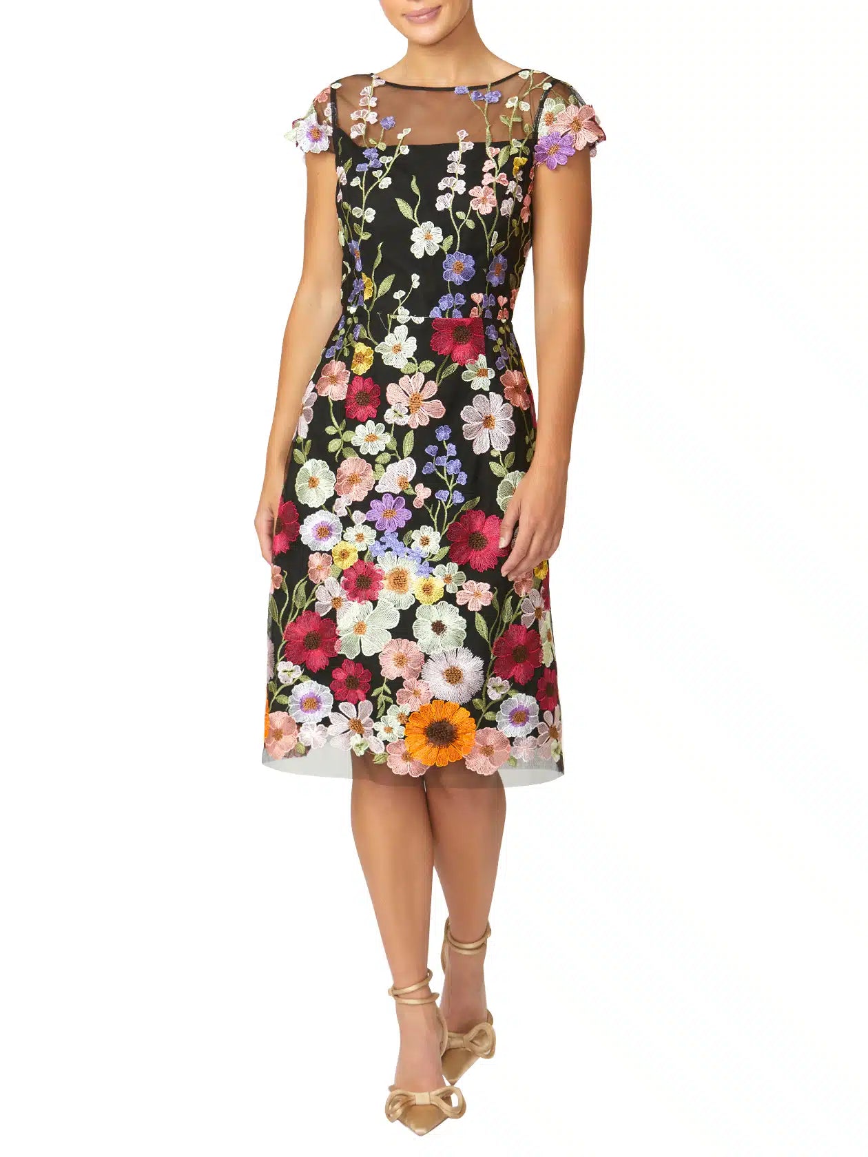 Floral A-Line Dress