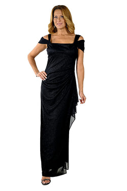 Shimmer Black Gown 239108