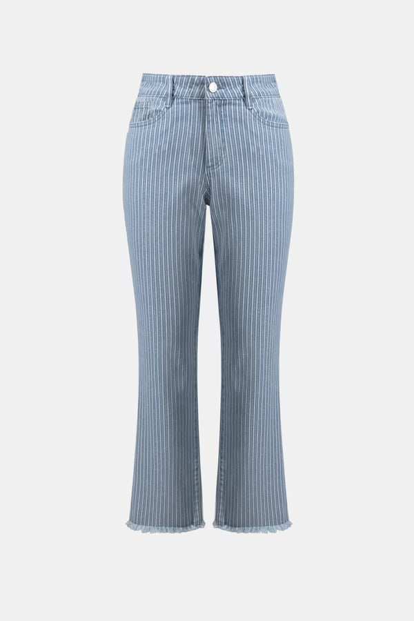 Flare Jeans With Stripes Style 262934
