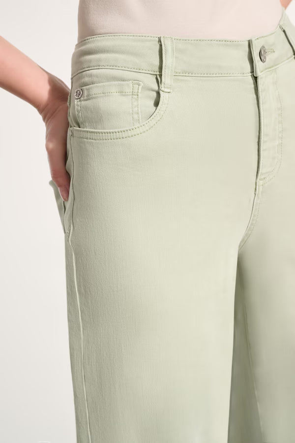 Cropped Wide-leg Trousers Style 262918