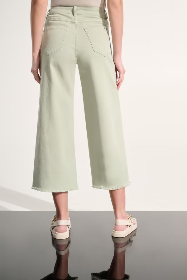 Cropped Wide-leg Trousers Style 262918