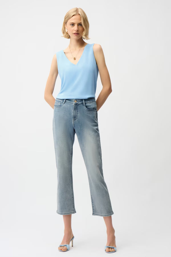 Essential Cammi Top in Sky Blue