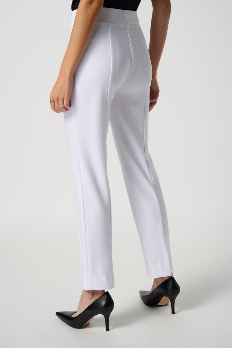 Classic Straight Pant In White 143105 - After Hours Boutique
