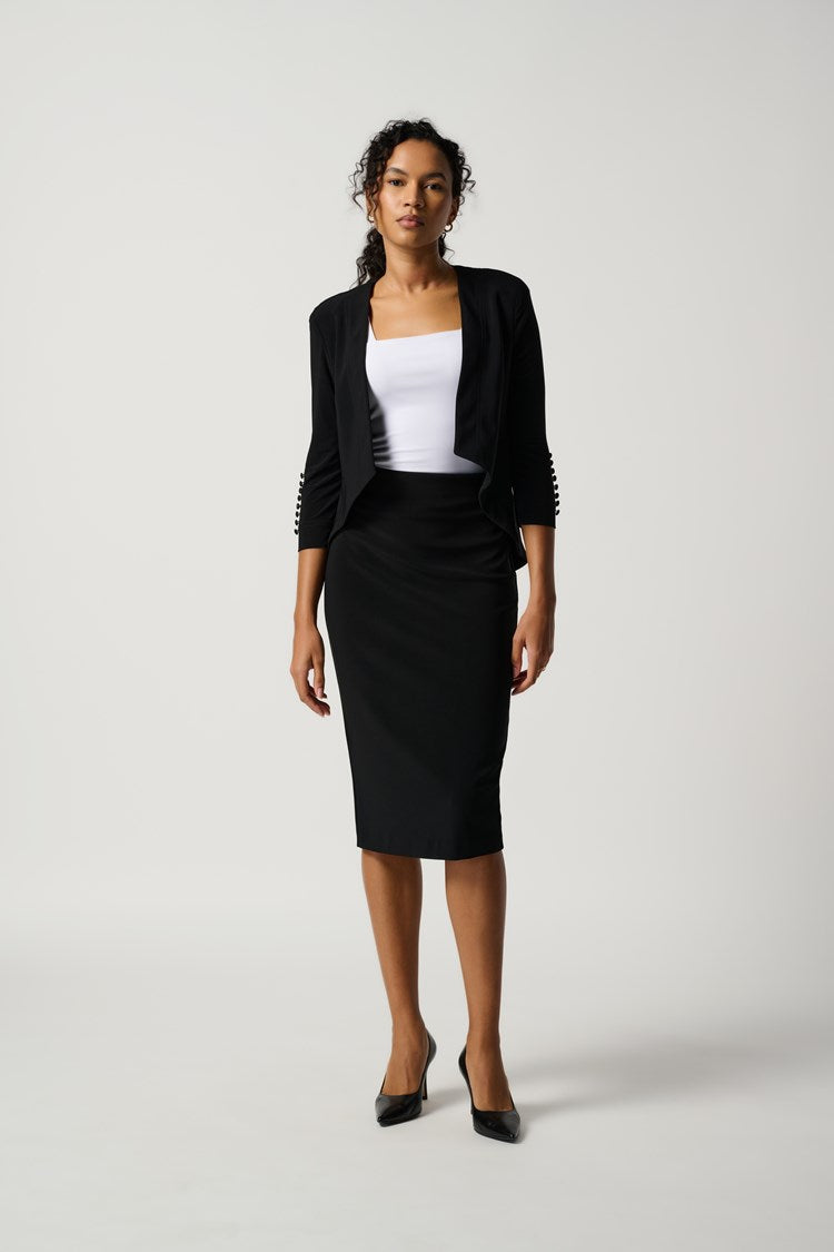 Classic Long Pencil Skirt 163083