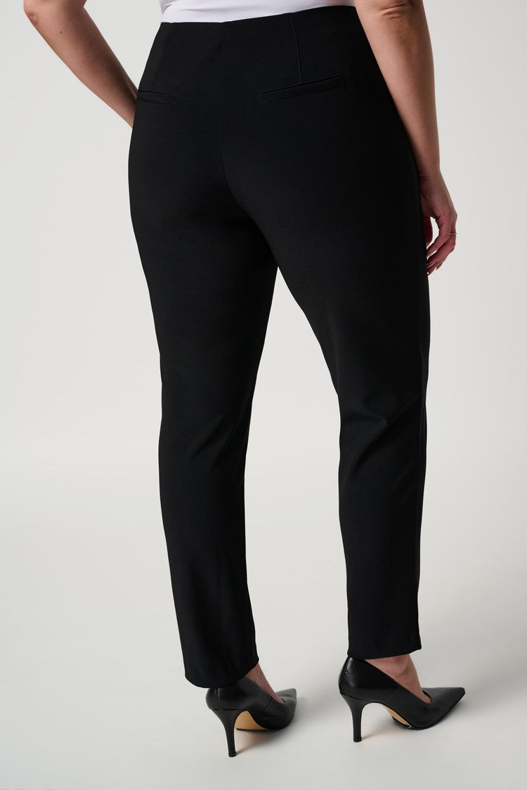 Classic Structured Slim Pant In Black 171094 - After Hours Boutique