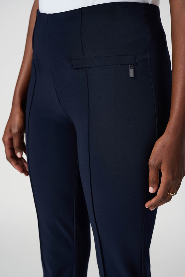 Classic Structured Slim Pant In Navy 171094 - After Hours Boutique
