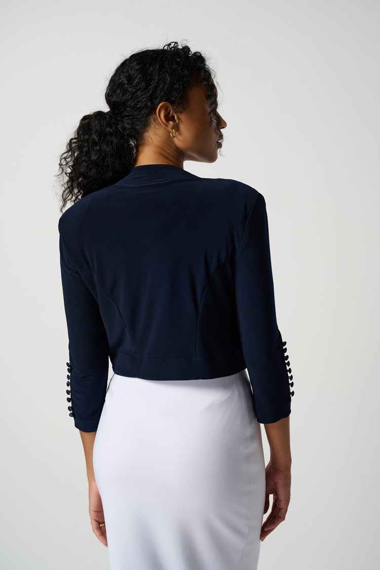 Classic Bolero Navy 213707 - After Hours Boutique
