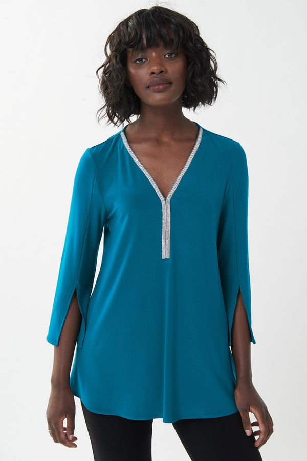 Silky Knit Fit And Flare Tunic 223198 - After Hours Boutique