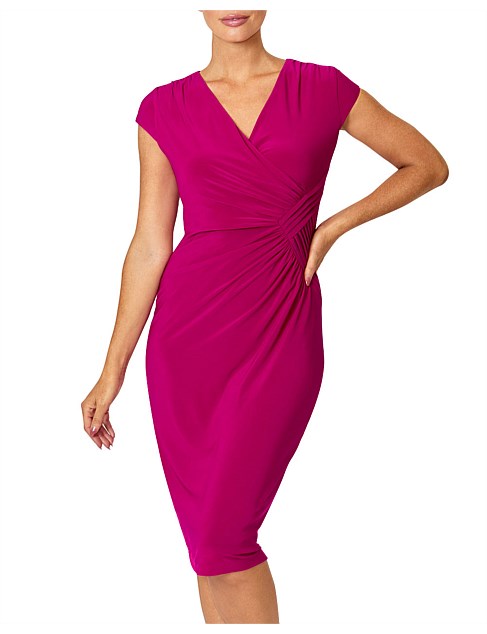 Fuchsia Jersey Dress ME17425